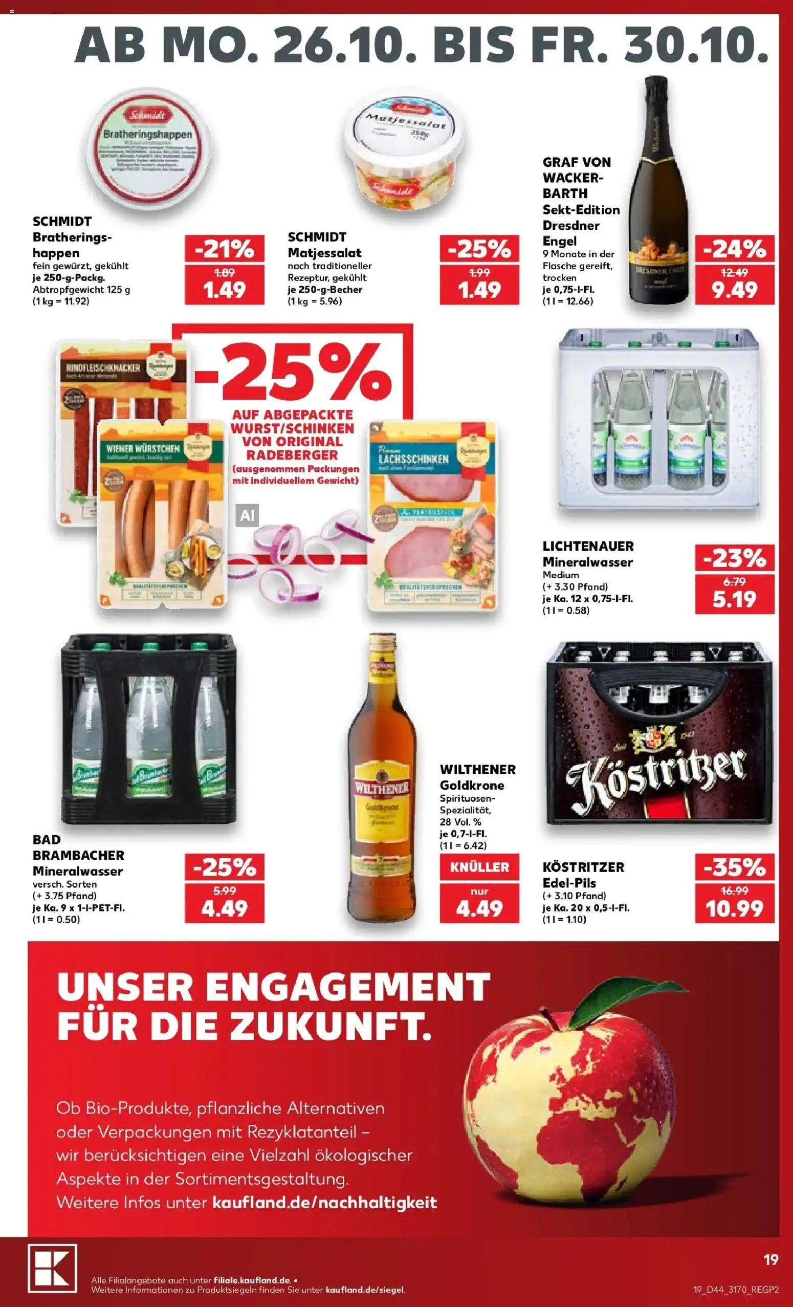 Vorschau von dem Prospekt des Geschäftes Kaufland, gültig ab dem 26.10.2026
