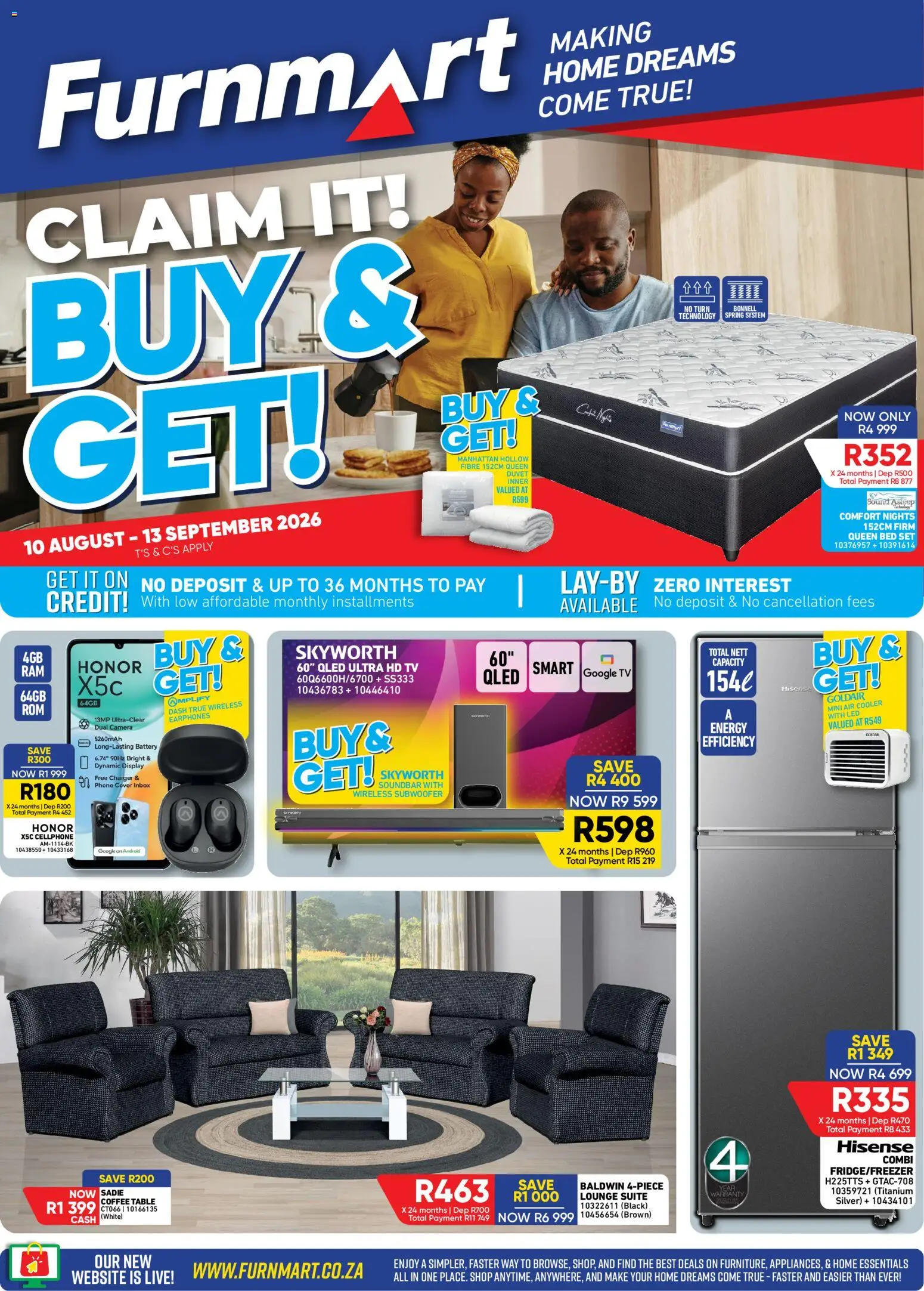 Preview of Furnmart flyer valid from 10/08/2026