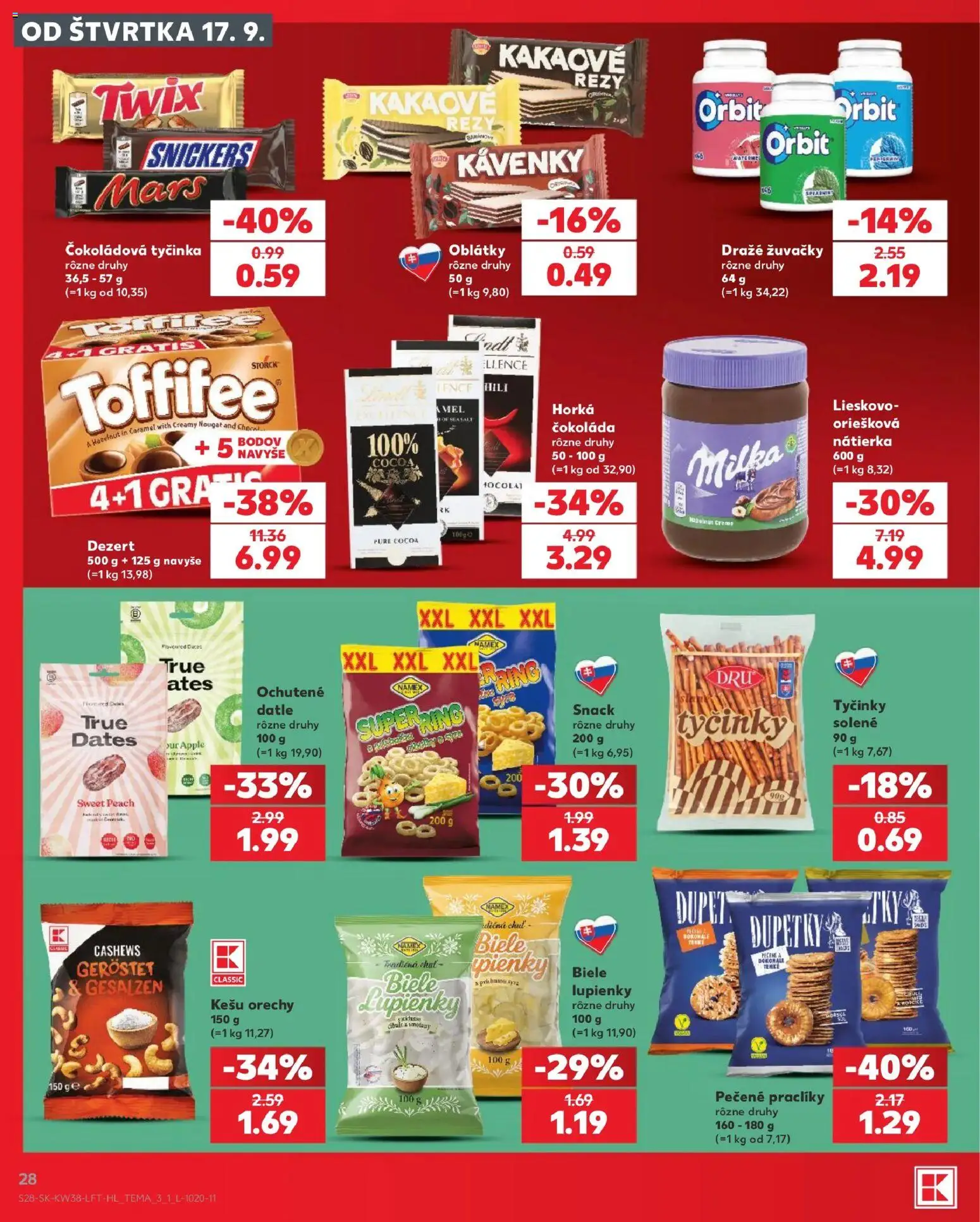 Náhľad Kaufland letáku platného od 17.09.2026