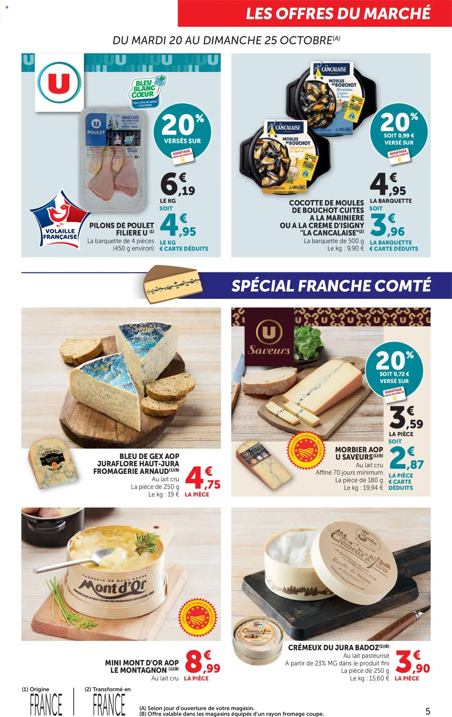 Prévisualisation de bi1 Catalogue halloween du magasin bi1 formulaire valide 20/10/2026 - Poulet, Moules, Pain, Crème, Volaille, Pilons de poulet, Pilons, Moules de bouchot