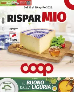 Anteprima dell'opuscolo COOP volantino Genova dal negozio COOP valido da 16/04/2026