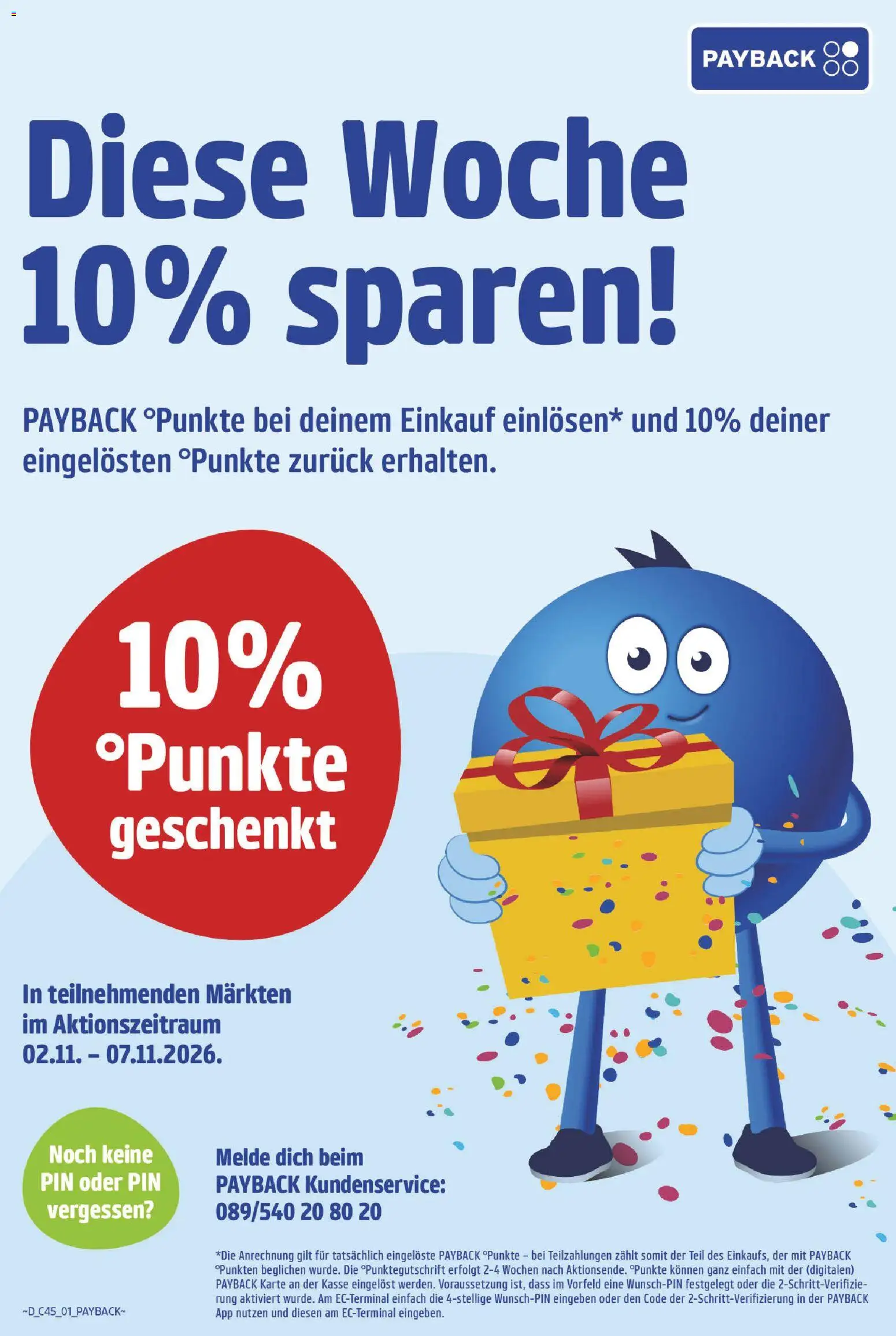 Vorschau von dem Prospekt des Geschäftes E center, gültig ab dem 02.11.2026