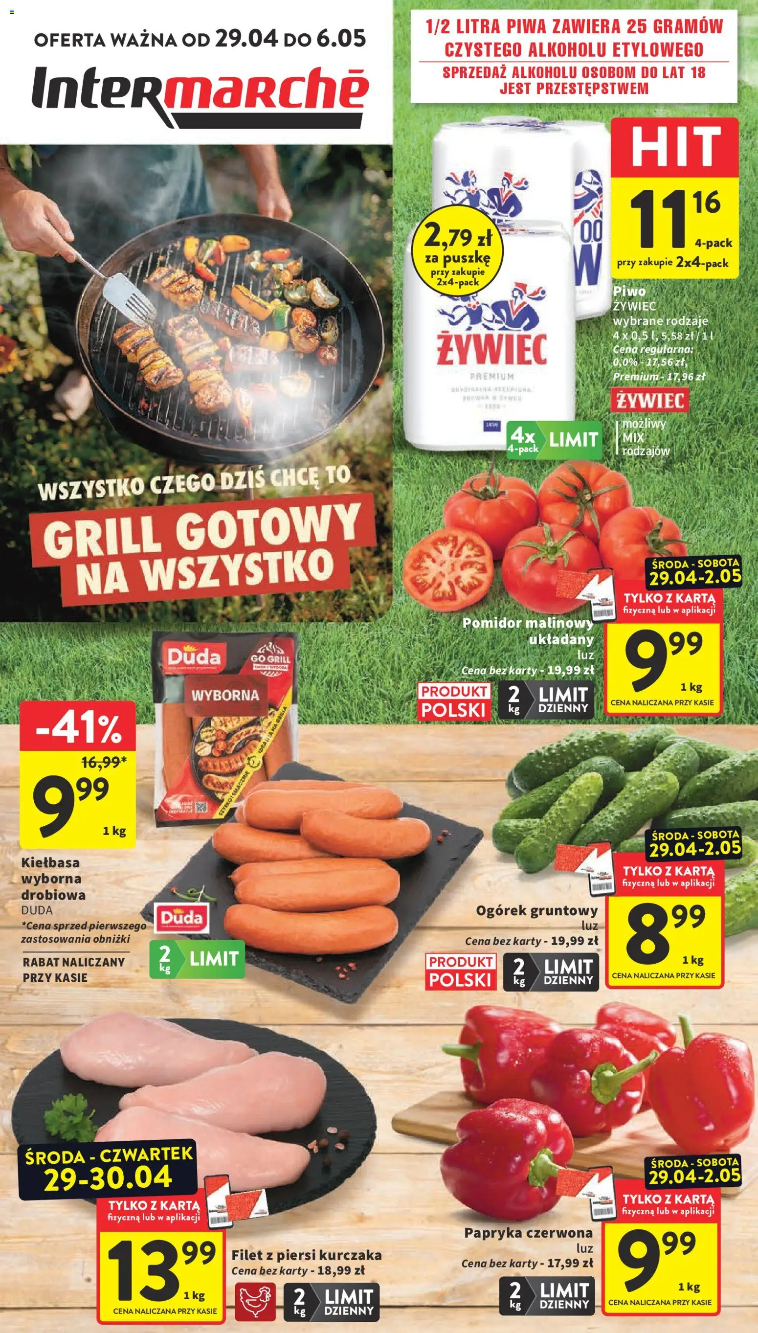 Pogląd gazetki "Intermarche gazetka" ze sklepu Intermarche ważnej od 29.04.2026