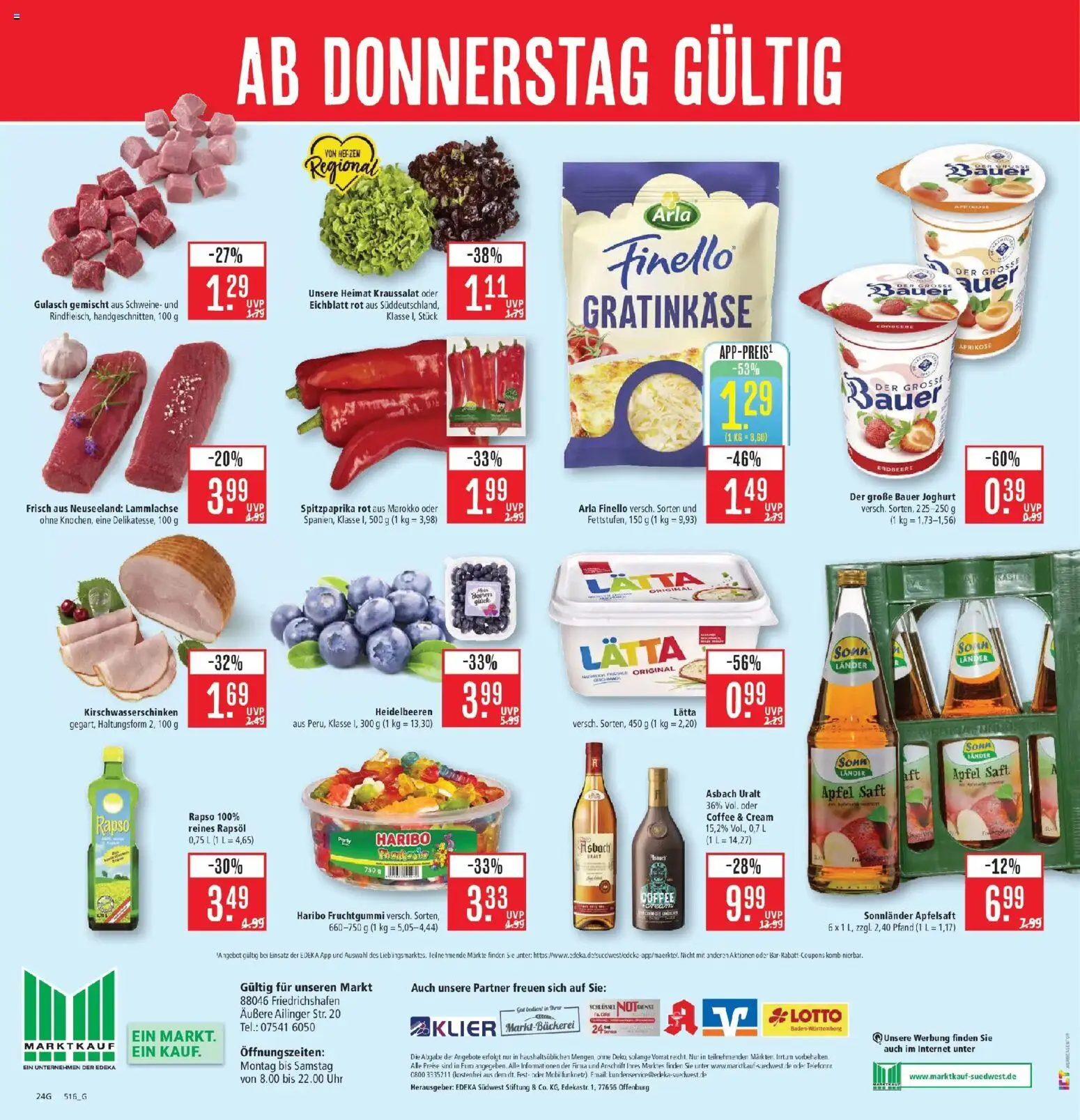Vorschau von dem Prospekt des Geschäftes Marktkauf, gültig ab dem 12.10.2026