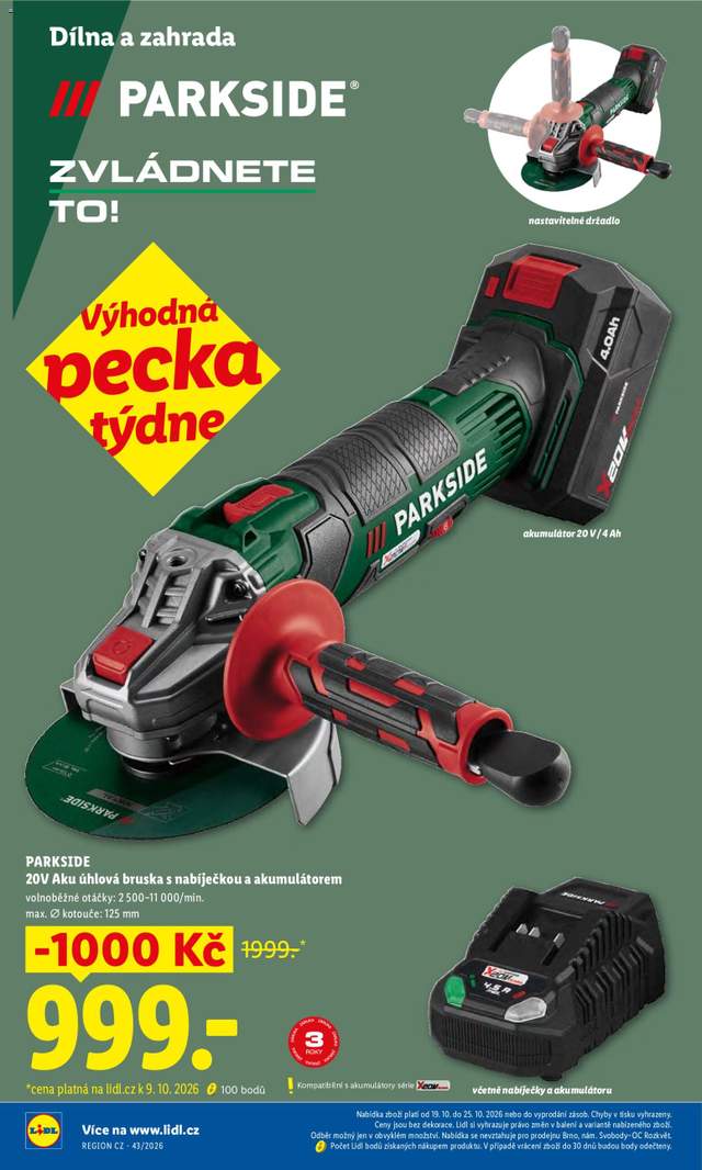 Nový Lidl leták od 19.10.