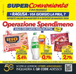 Anteprima dell'opuscolo SuperConveniente volantino Ragusa dal negozio SuperConveniente valido da 19/05/2026
