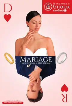 Prévisualisation de Catalogue bijoux du magasin E.Leclerc formulaire valide 20/01/2026