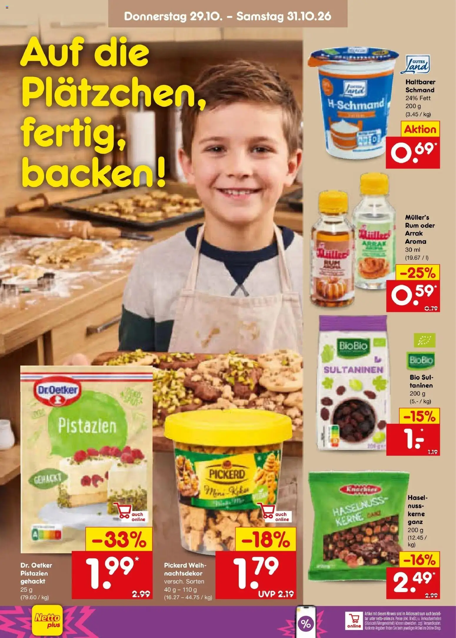 Vorschau von dem Prospekt des Geschäftes Netto Marken-Discount, gültig ab dem 26.10.2026