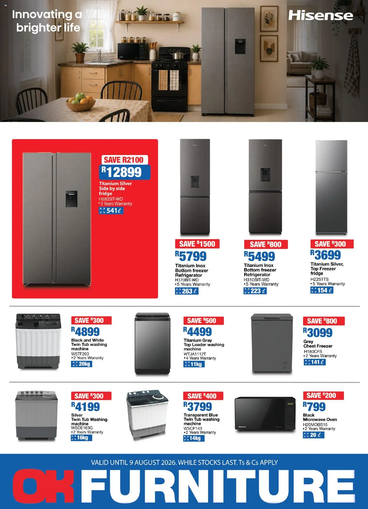 Preview of OK Furniture flyer valid from 23/07/2026