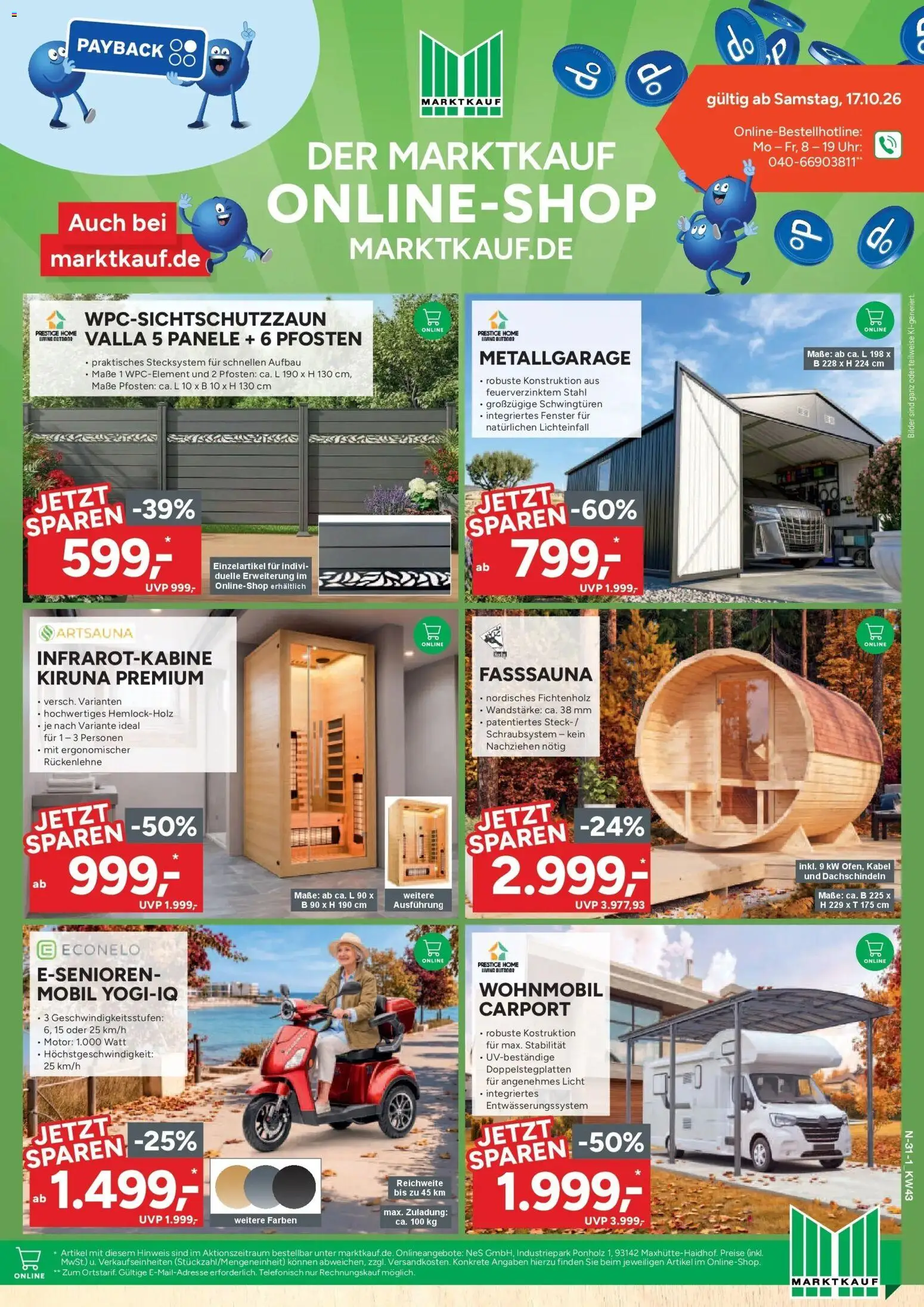 Vorschau von dem Prospekt des Geschäftes Marktkauf, gültig ab dem 19.10.2026