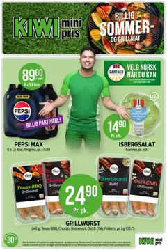 Forhåndsvis Kiwi kundeavis fra butikk Kiwi gyldig fra 20/07/2026