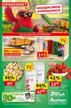 Pogląd gazetki "Auchan gazetka" ze sklepu Auchan ważnej od 11.06.2026