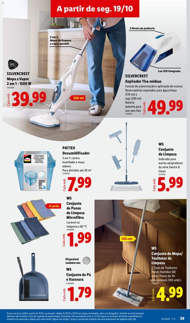 Novo folheto Lidl a partir de 19/10