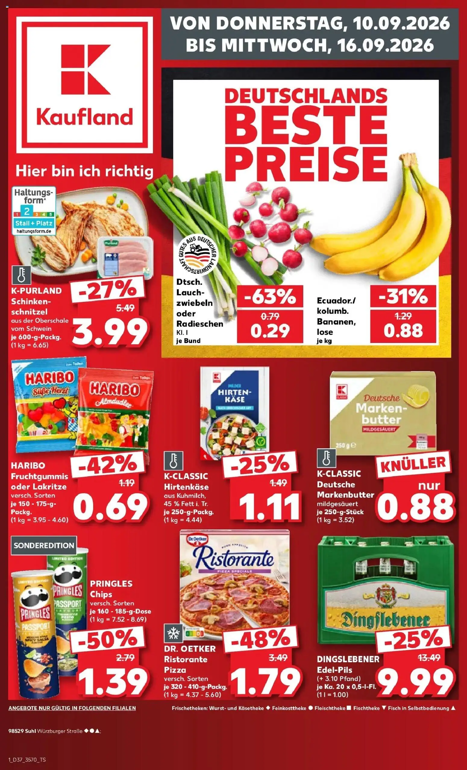 Vorschau von dem Prospekt des Geschäftes Kaufland, gültig ab dem 10.09.2026
