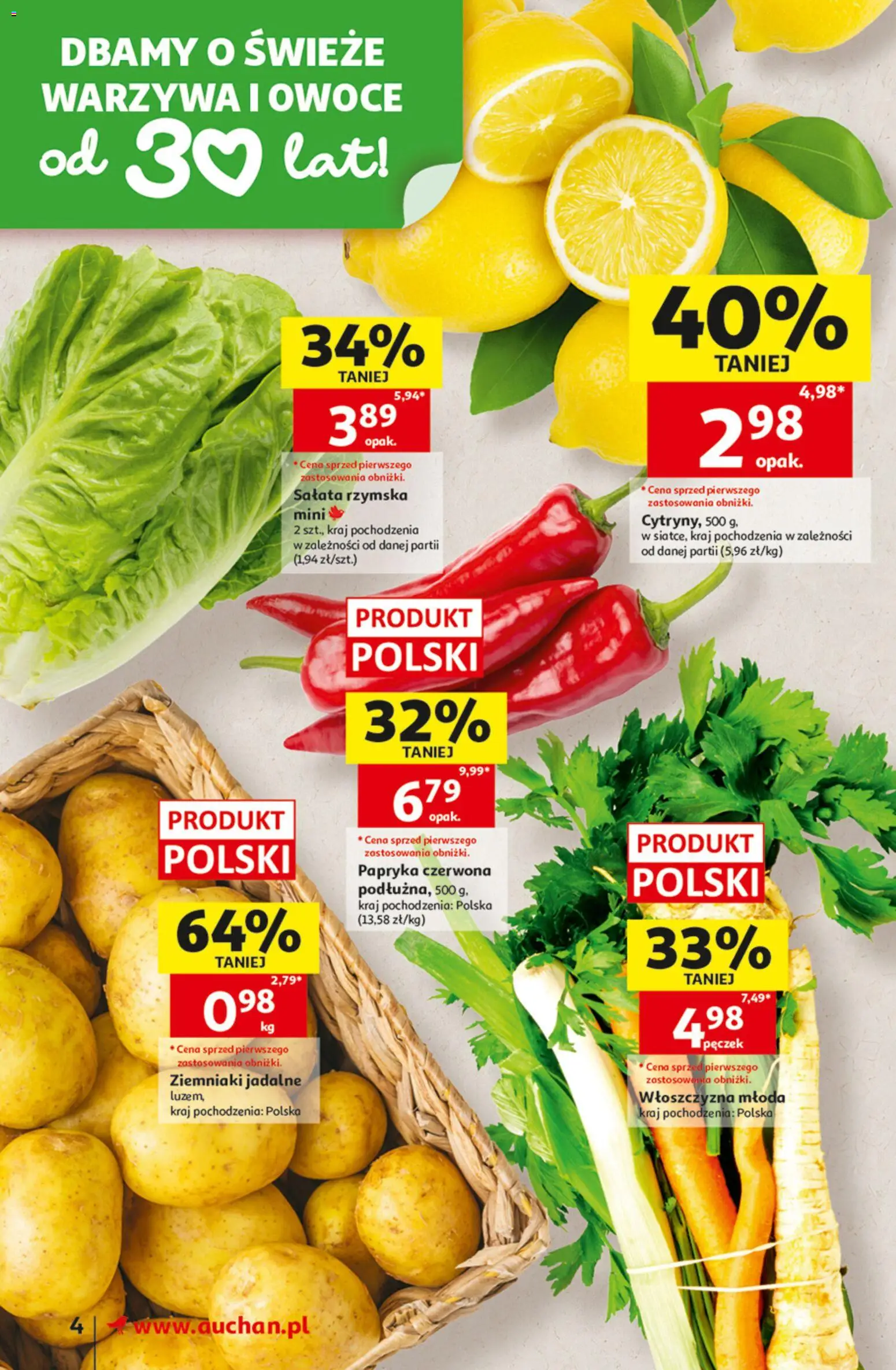 Pogląd gazetki "Auchan gazetka" ze sklepu Auchan ważnej od 01.10.2026