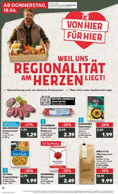 Vorschau von dem Prospekt des Geschäftes Kaufland, gültig ab dem 18.06.2026