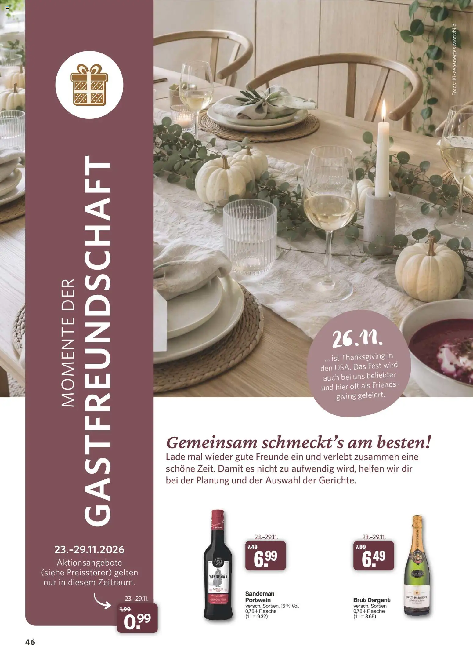 Vorschau von dem Prospekt des Geschäftes Famila Nordwest, gültig ab dem 26.10.2026 - Brut dargent