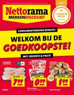 Voorbeeld van Nettorama folder van winkel Nettorama geldig vanaf 26-10-2026
