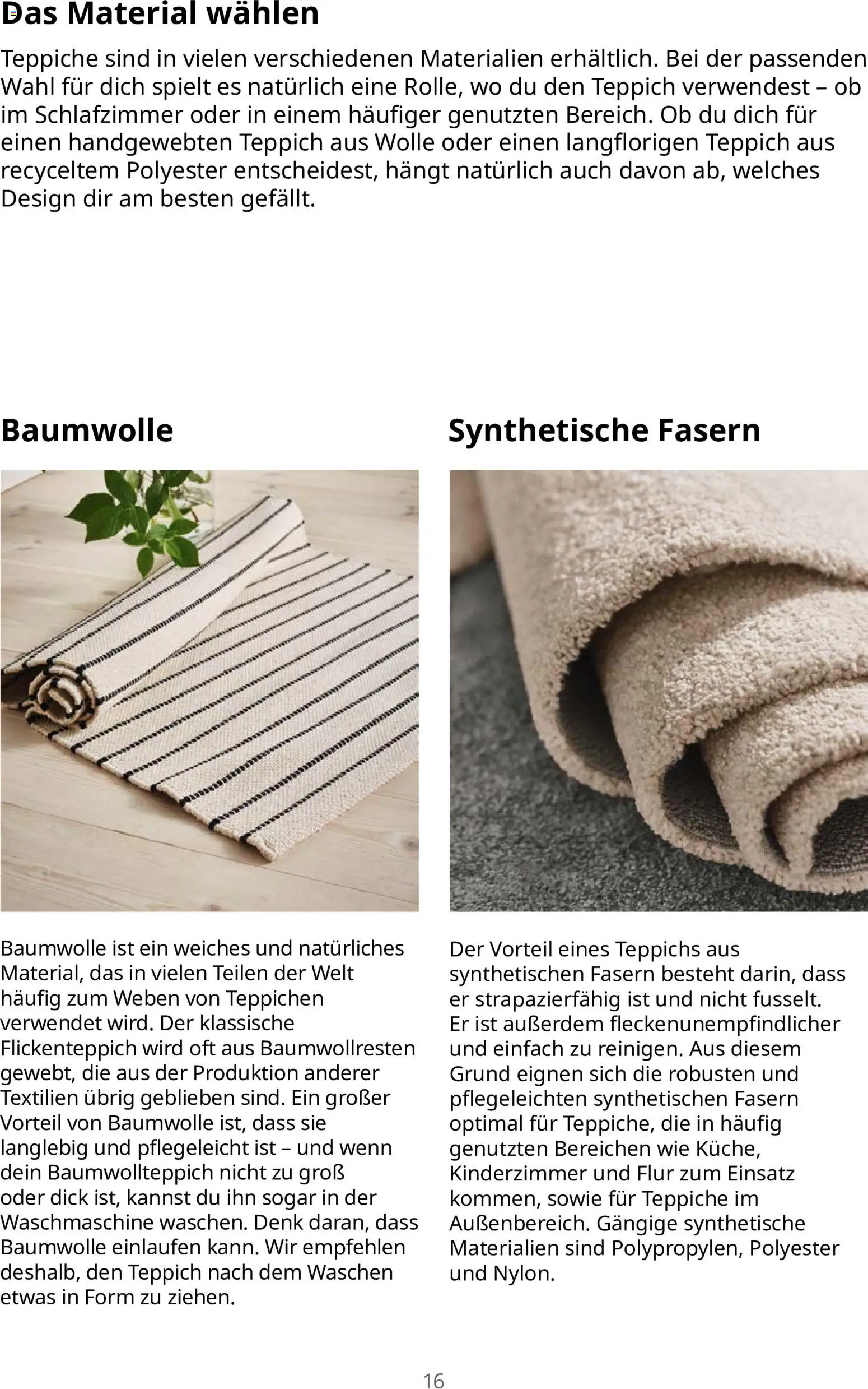 Vorschau von dem Prospekt des Geschäftes Ikea, gültig ab dem 16.09.2026 - Waschmaschine, Teppich