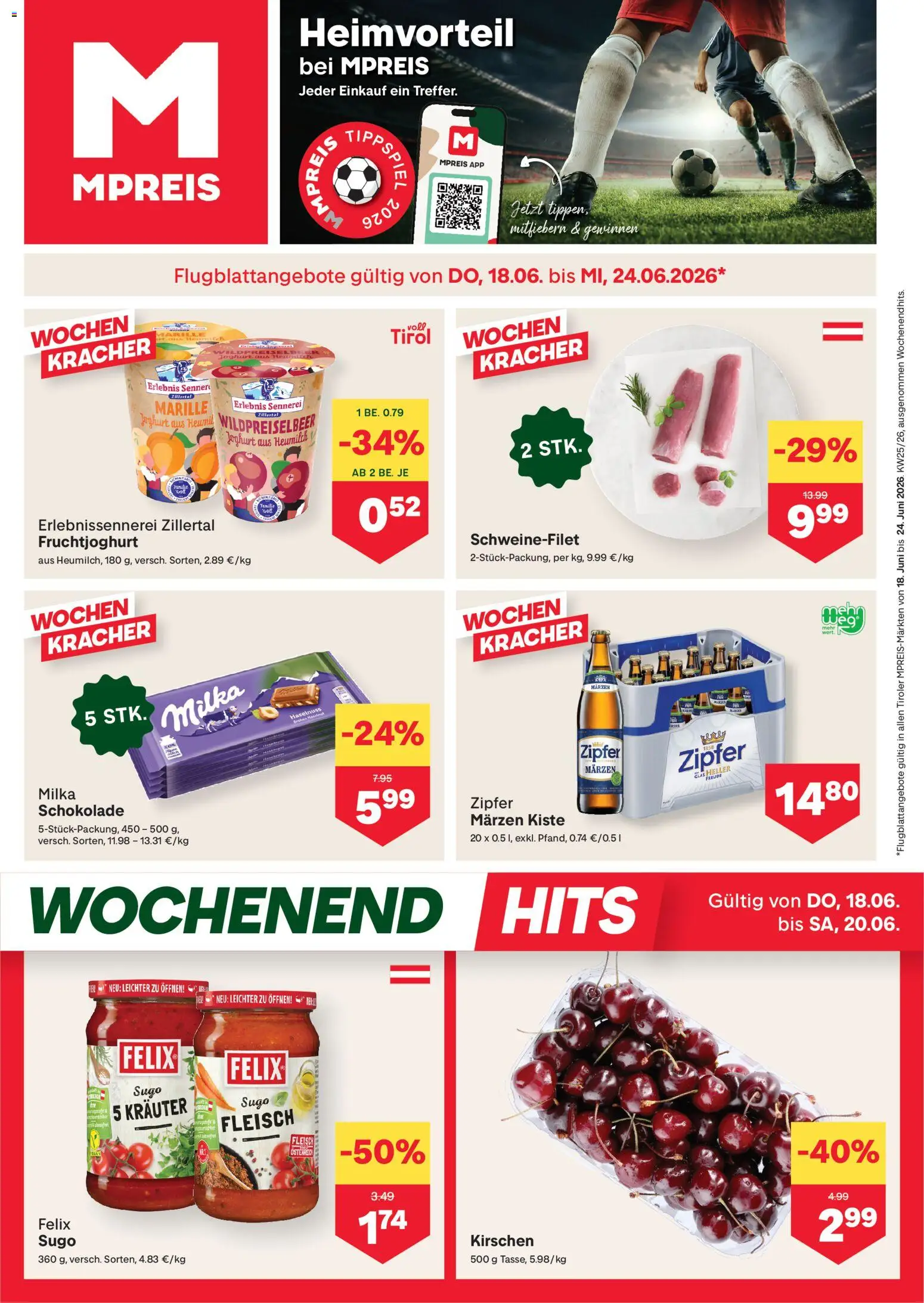 Vorschau der Angebote: MPREIS MPREIS Flugblatt gültig ab 18.06.2026