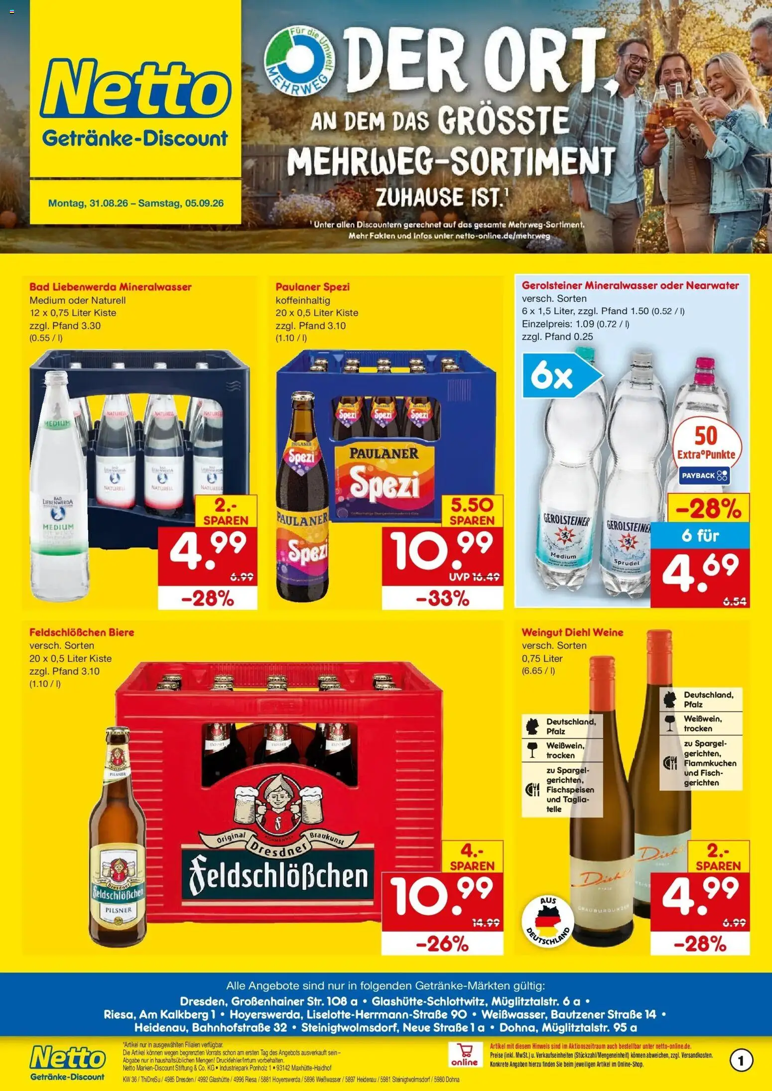 Vorschau von dem Prospekt des Geschäftes Netto Marken-Discount, gültig ab dem 31.08.2026