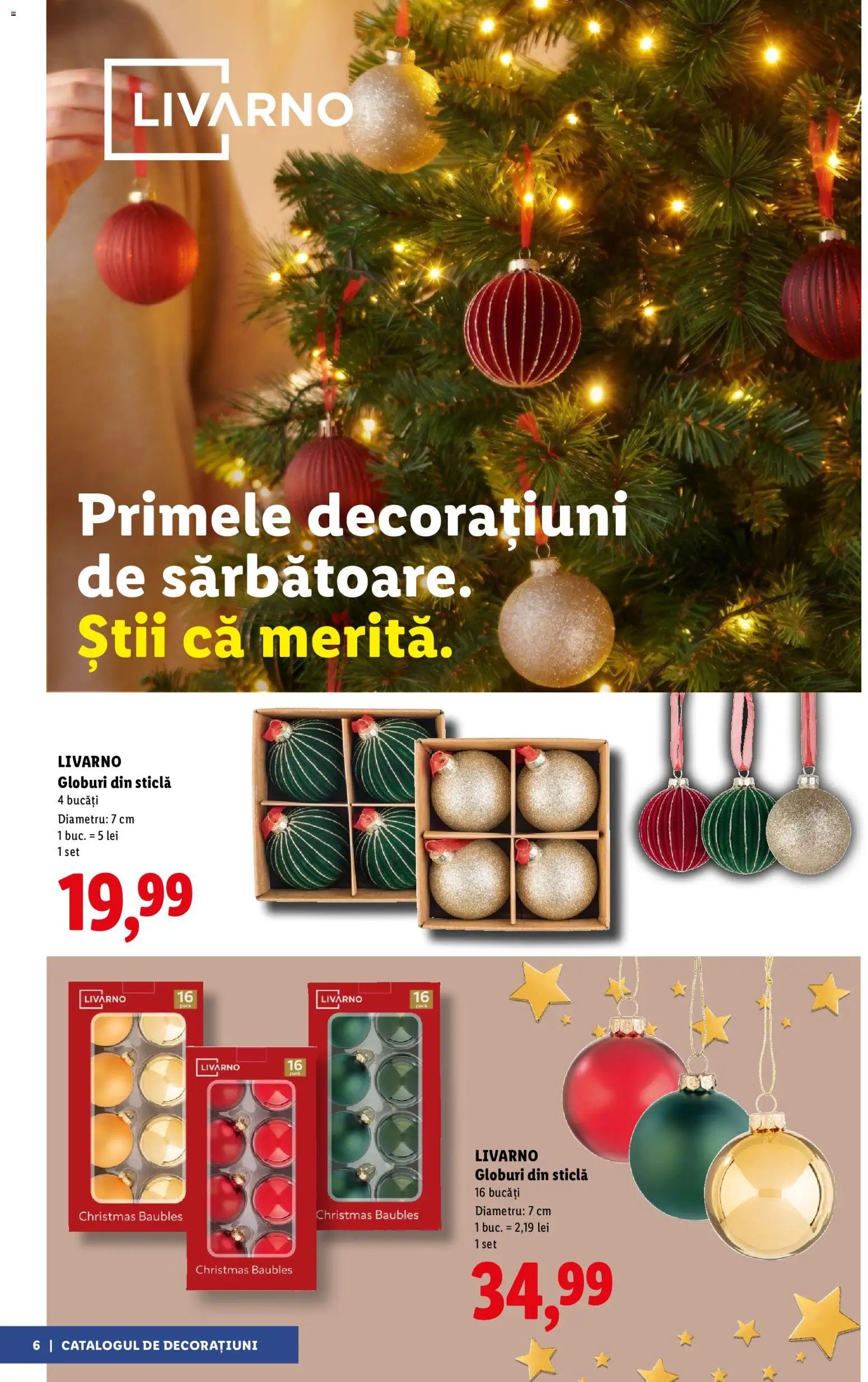 Previzualizarea de cataloage: Lidl Lidl Catalog Decorațiuni valabil de la 05.11.2026