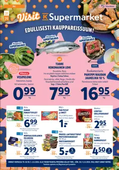 Kaupan K-Supermarket K-Supermarket tarjoukset esikatselu, voimassa 30/07/2026