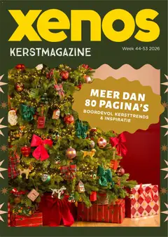 Voorbeeld van Xenos folder - Kerstmis van winkel Xenos geldig vanaf 26-10-2026