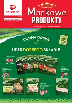 Pogląd gazetki "Selgros cash&carry gazetka - Markowe produkty" ze sklepu Selgros cash&carry ważnej od 21.05.2026