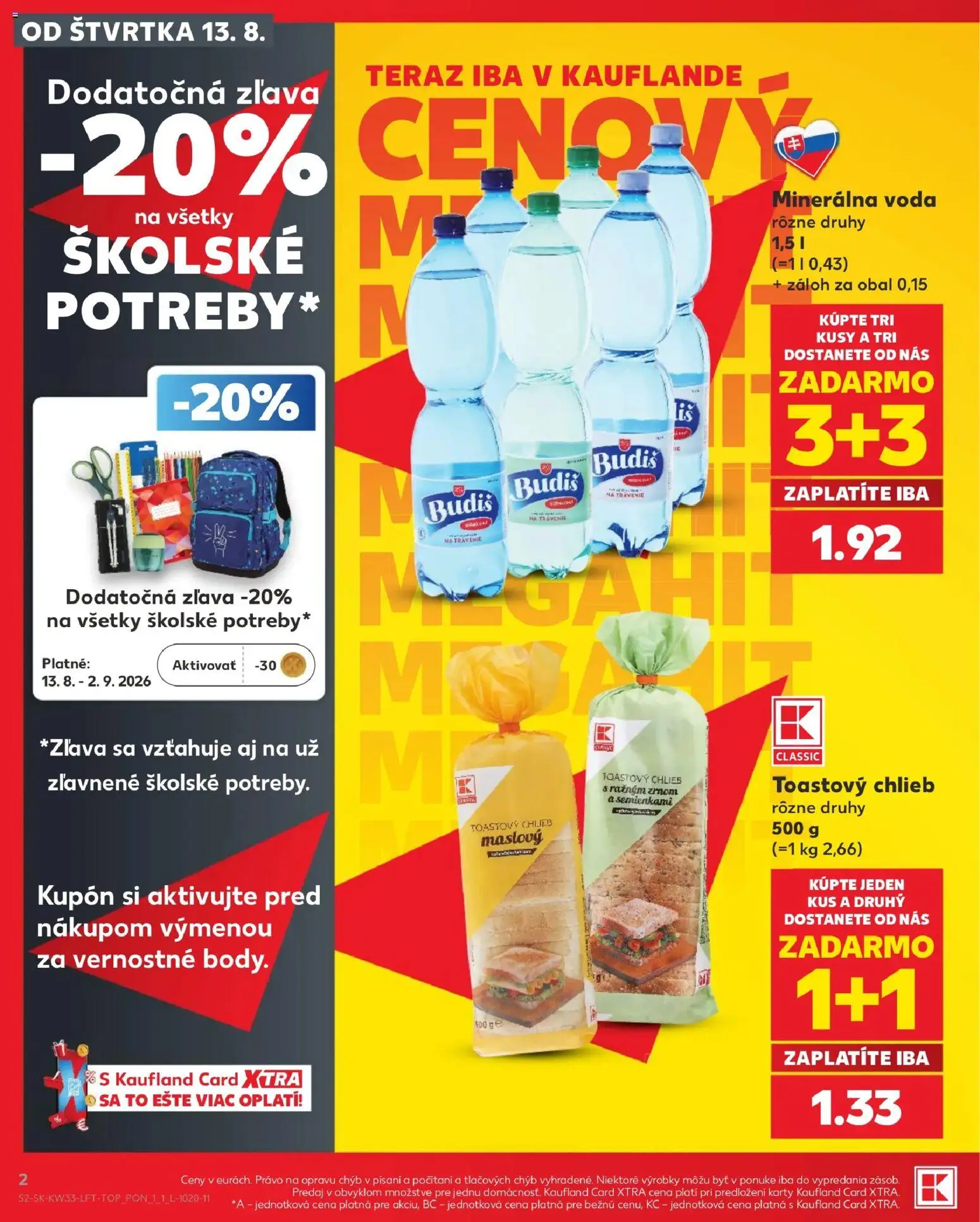 Náhľad Kaufland letáku platného od 13.08.2026