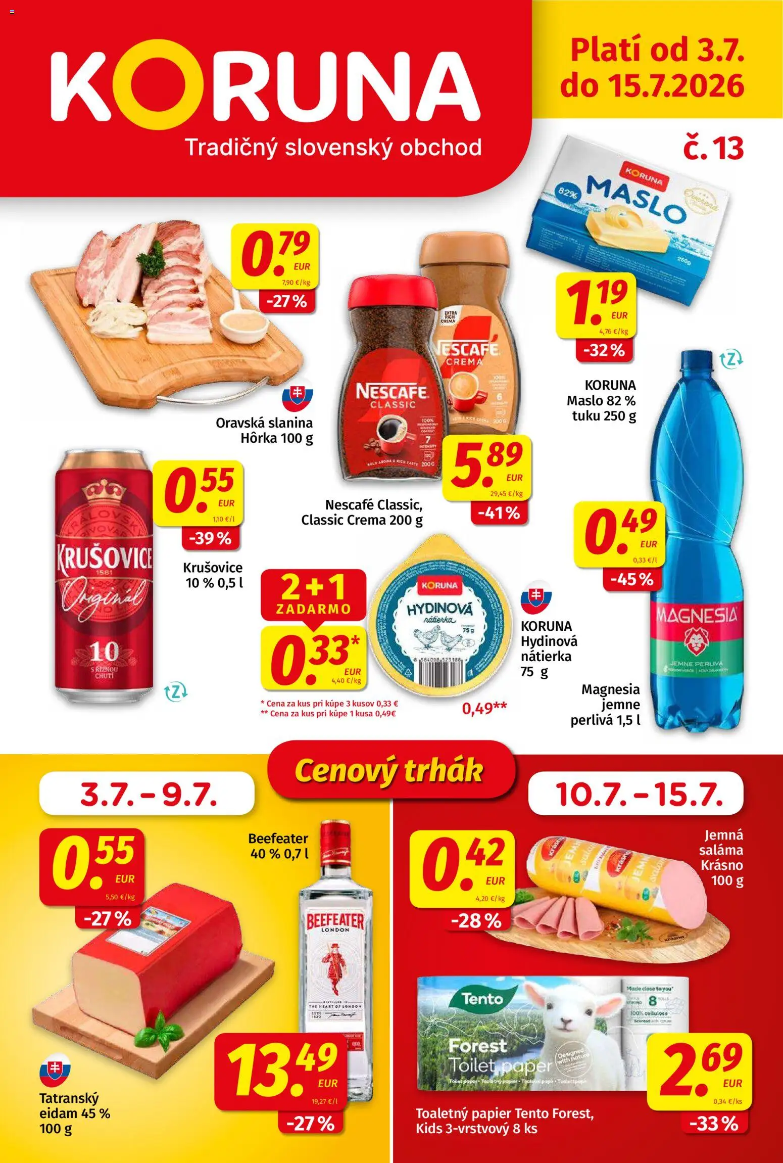 Náhľad Koruna letáku platného od 03.07.2026