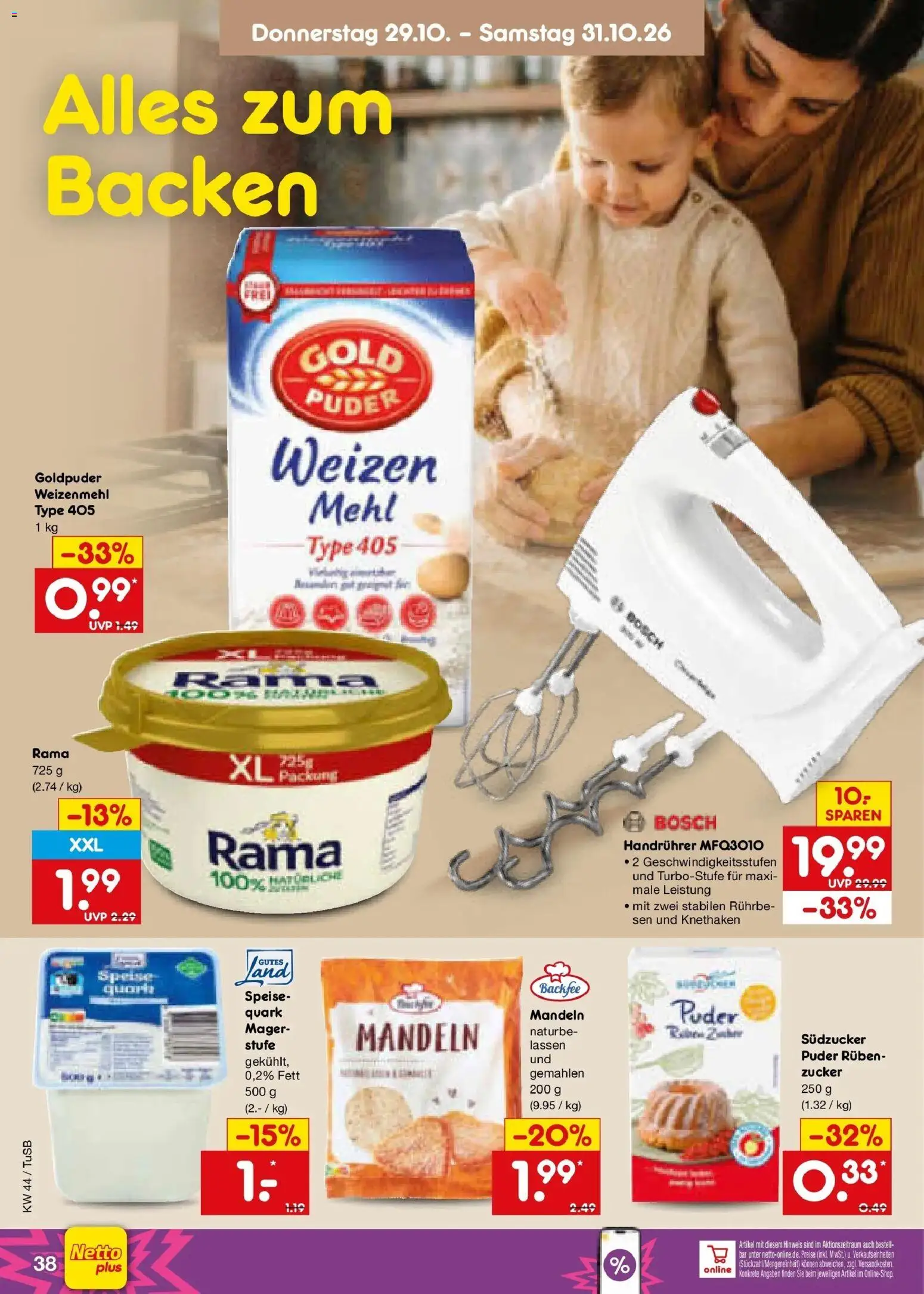 Vorschau von dem Prospekt des Geschäftes Netto Marken-Discount, gültig ab dem 26.10.2026