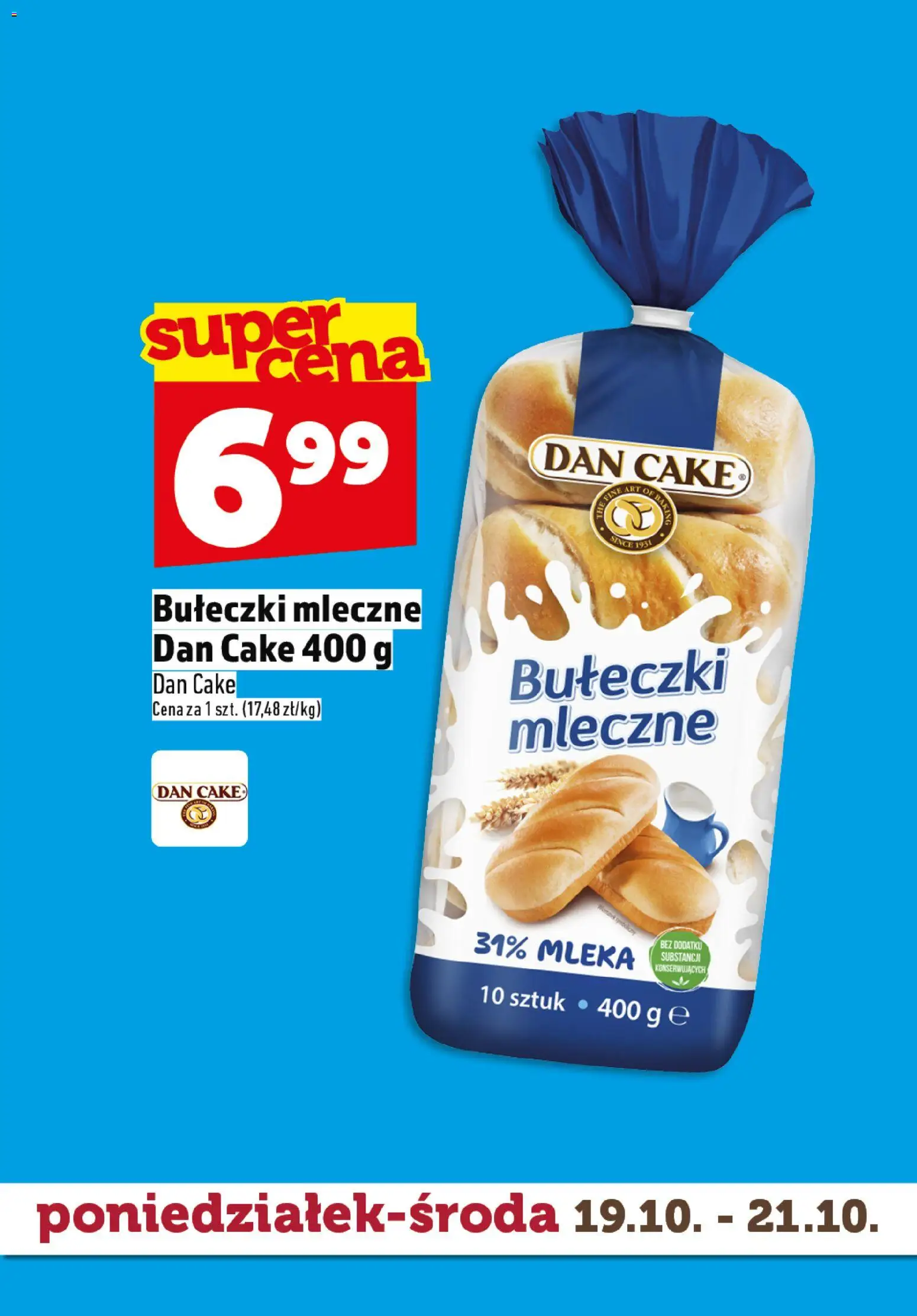 Pogląd gazetki "Topaz gazetka - Superstart tygodnia" ze sklepu Topaz ważnej od 19.10.2026 - Mleka