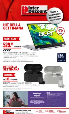 Vorschau des Merkblatts Interdiscount aktionen IT vom Shop Interdiscount gültig von 03.08.2026 bis 16.08.2026