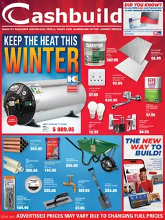 Preview of Cashbuild flyer valid from 20/07/2026