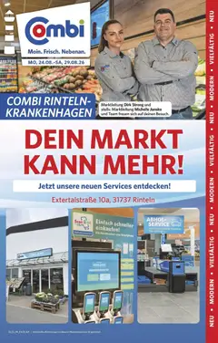 Vorschau von dem Prospekt des Geschäftes Combi, gültig ab dem 24.08.2026
