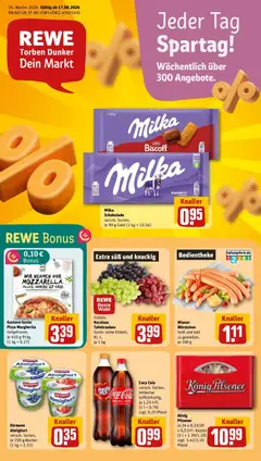 Vorschau von dem Prospekt des Geschäftes Rewe, gültig ab dem 17.08.2026