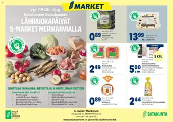 Kaupan S-market S-market tarjoukset esikatselu, voimassa 18/09/2026