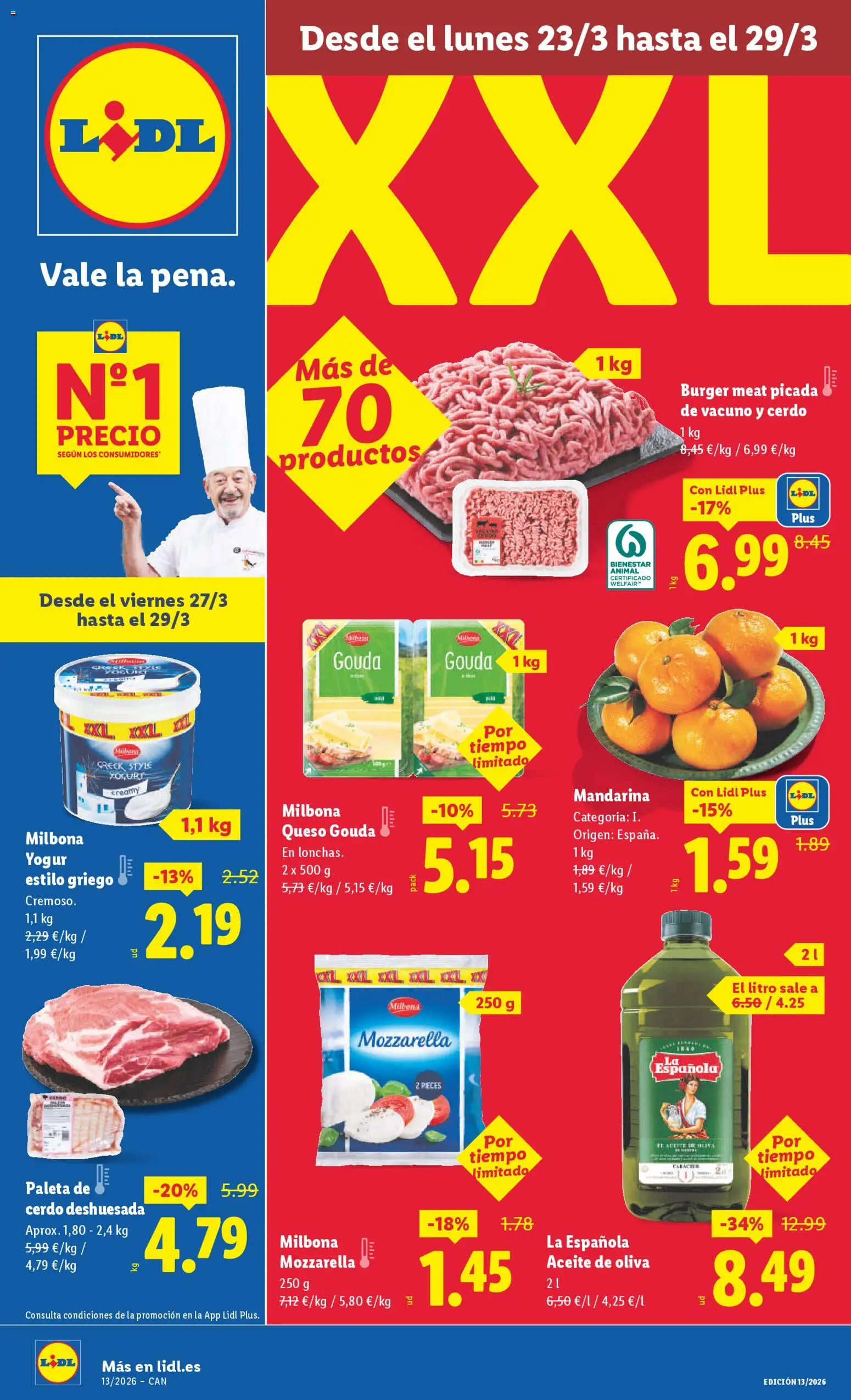 Vista previa del folleto de la tienda Lidl válido desde el 23/03/2026 