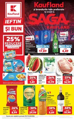 Previzualizarea de cataloage: Kaufland Kaufland Sfântu Gheorghe valabil de la 29.07.2026