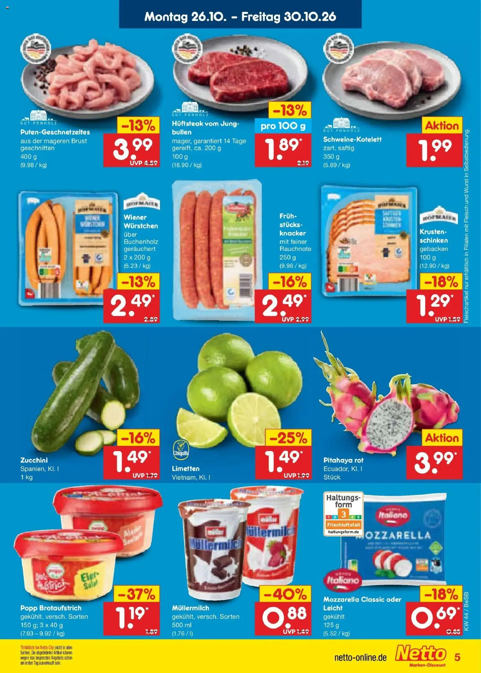 Vorschau von dem Prospekt des Geschäftes Netto Marken-Discount, gültig ab dem 26.10.2026