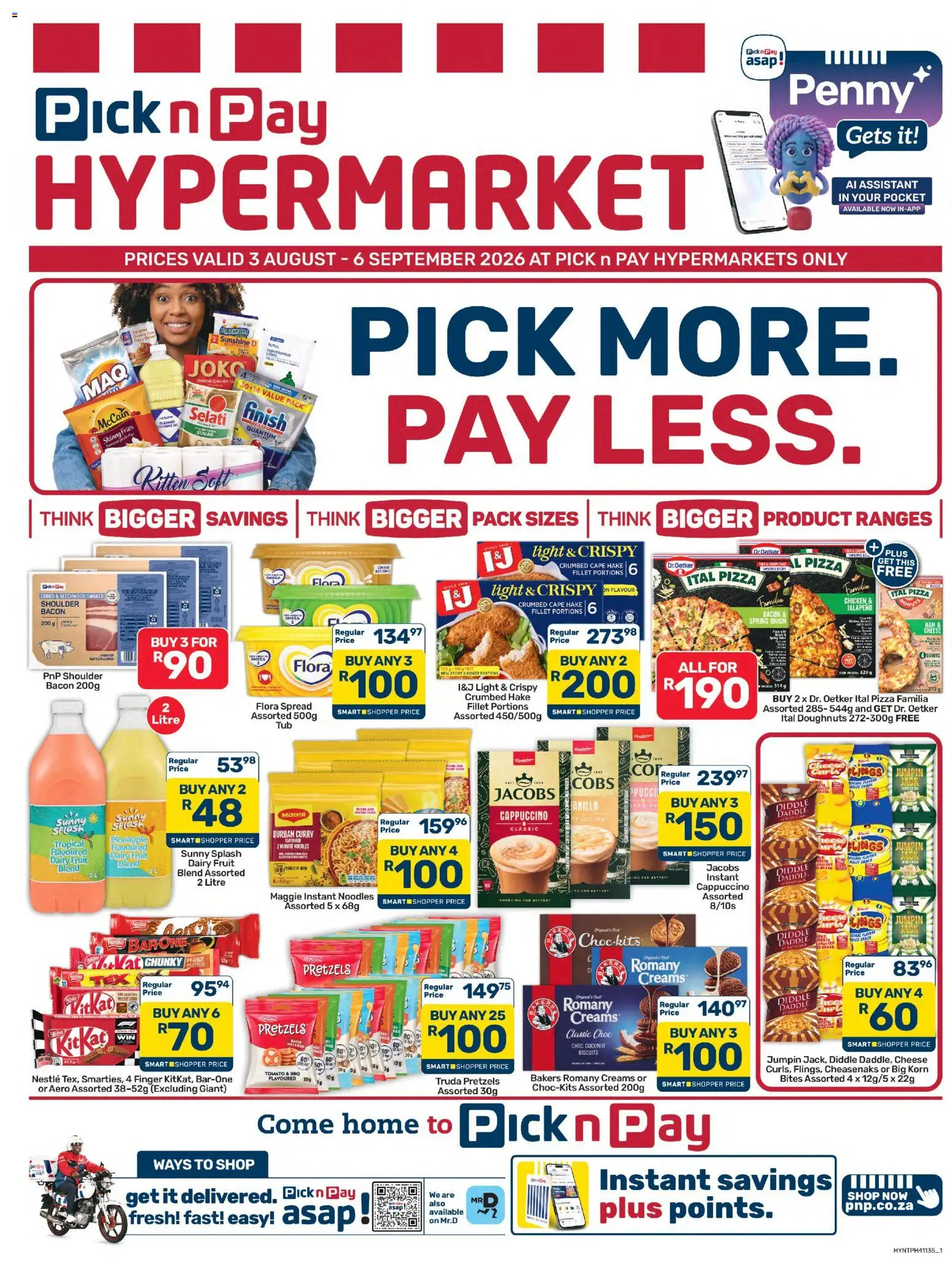 Preview of Pick n Pay flyer valid from 03/08/2026