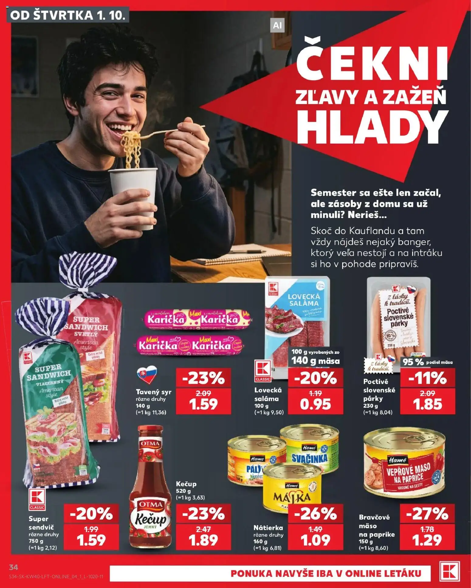 Náhľad Kaufland letáku platného od 01.10.2026