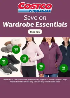 Preview of Costco Catalogue - Wardrobe Essentials - valid from 31/08/2026