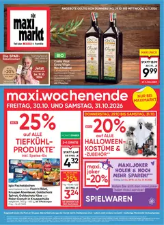 Vorschau der Angebote: Maximarkt Maximarkt Flugblatt gültig ab 29.10.2026