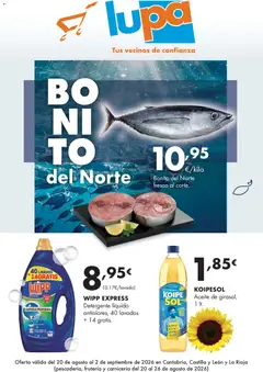 Vista previa del folleto de la tienda Lupa Supermercados válido desde el 20/08/2026 