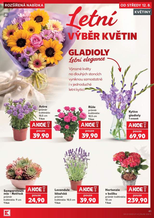Nový Kaufland leták od 12.08.