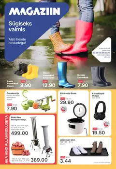 Magaziin kliendilehe eelvaade alates 03.09.2026