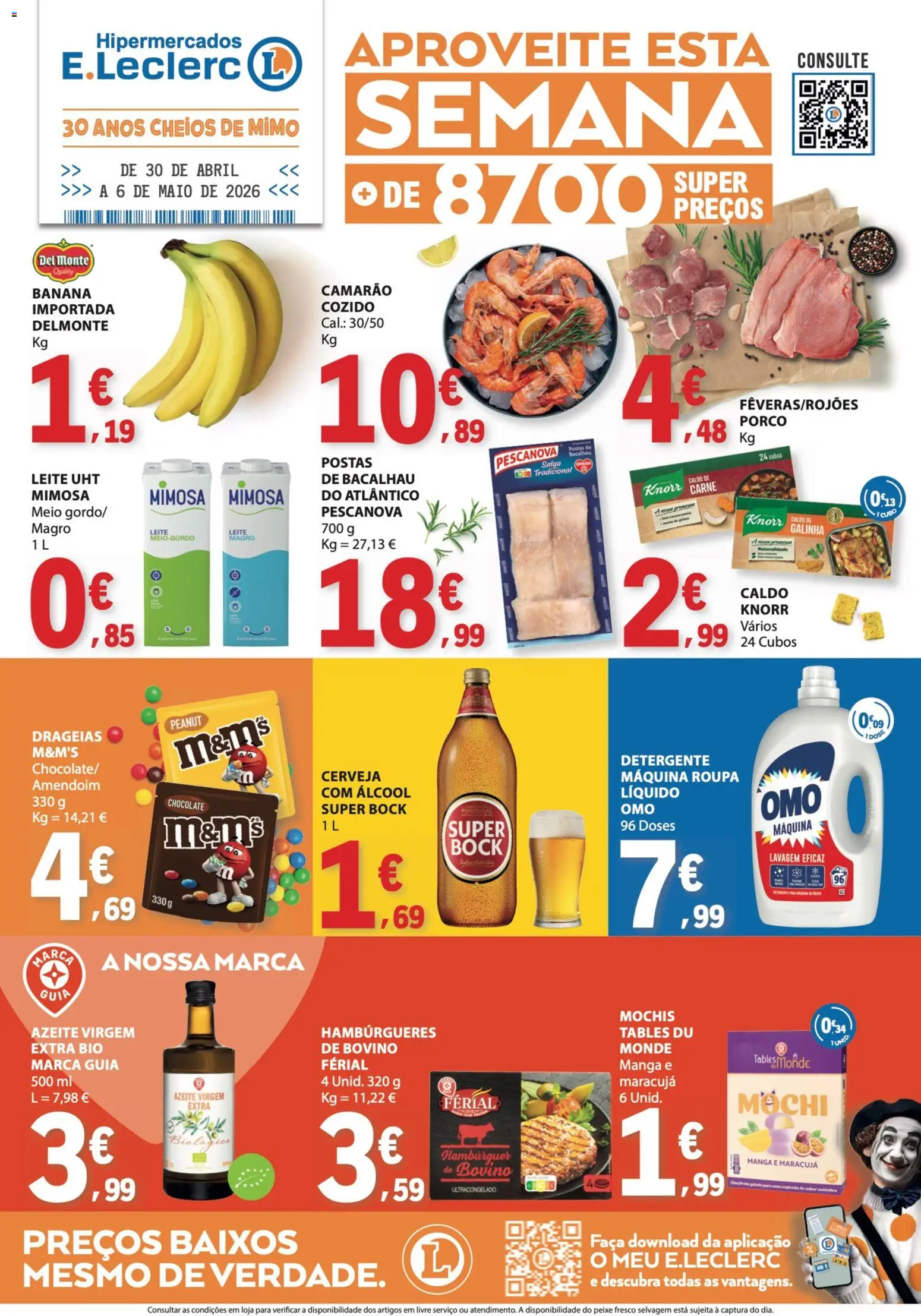 Pré-visualização do folheto da loja E.Leclerc válida a partir de 30/04/2026