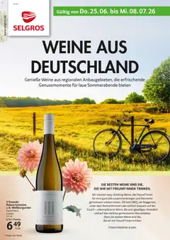 Vorschau von dem Prospekt des Geschäftes Selgros, gültig ab dem 25.06.2026